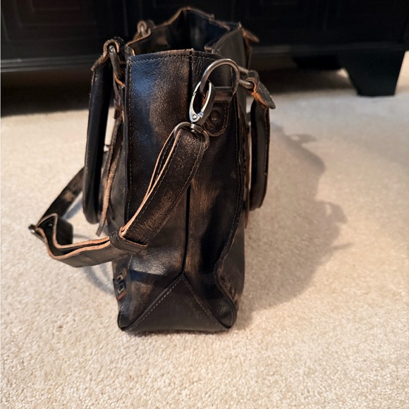 Bed Stu Rockababy bag in Black Handwash color (black distressed) - Picture 5 of 9